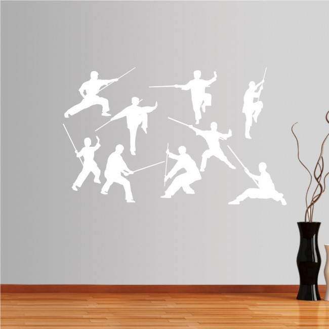 Wall stickers Kung Fu collection 