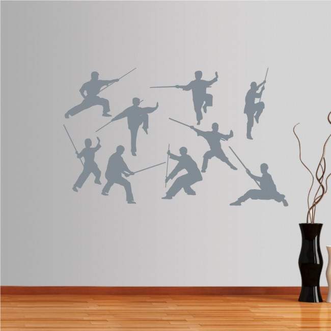 Wall stickers Kung Fu collection 