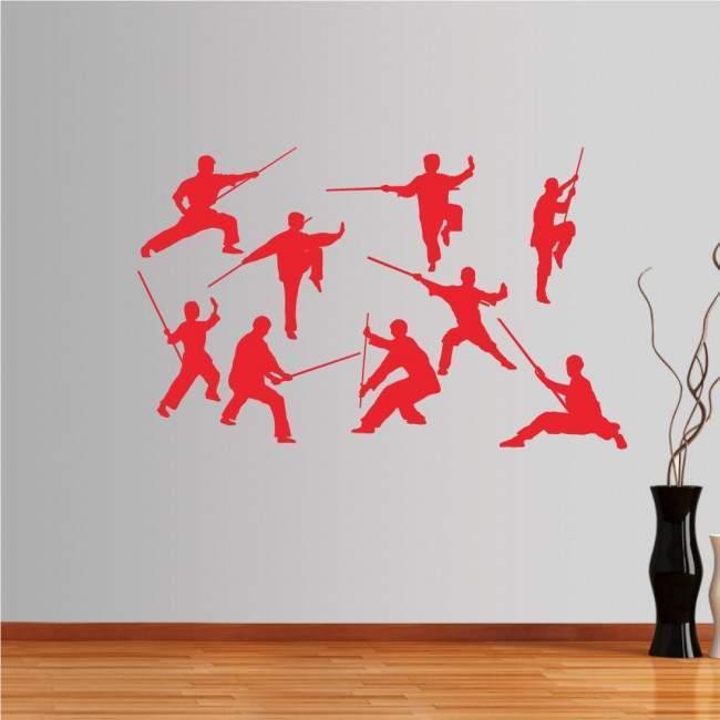 Wall stickers Kung Fu collection 