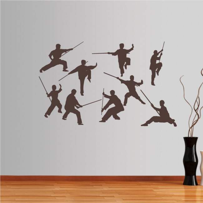 Wall stickers Kung Fu collection 