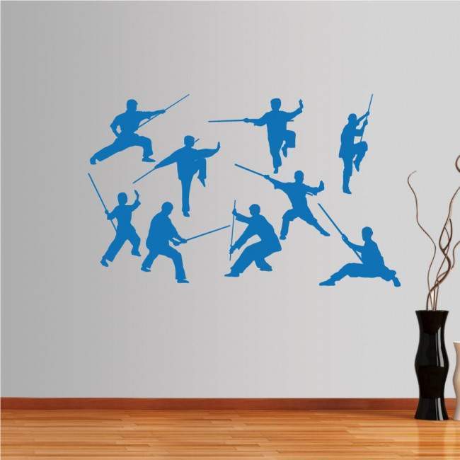 Wall stickers Kung Fu collection 