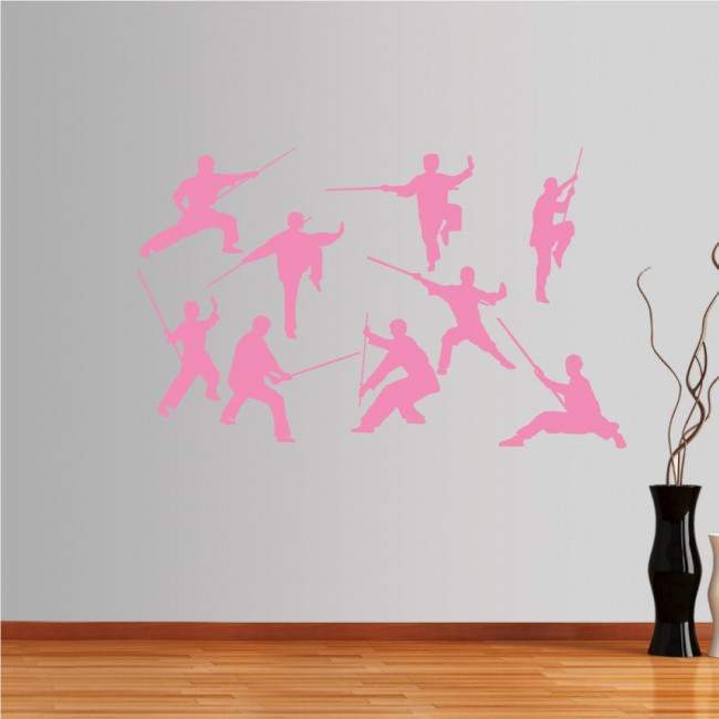 Wall stickers Kung Fu collection 