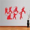 Wall stickers Collection of martial arts with weapons