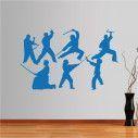 Wall stickers Collection of martial arts with weapons