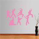 Wall stickers Collection of martial arts with weapons