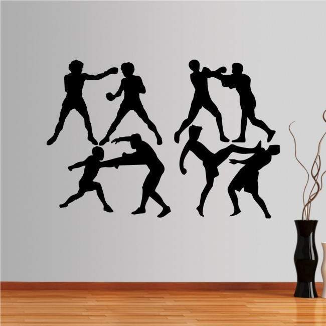 Wall stickers Collection of martial arts 1