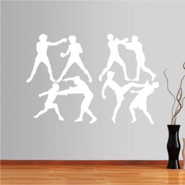 Wall stickers Collection of martial arts 1 2