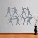 Wall stickers Collection of martial arts 1