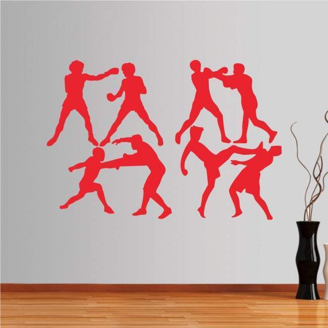 Wall stickers Collection of martial arts 1