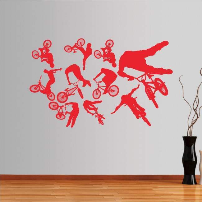 Wall stickers BMX 1