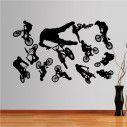 Wall stickers BMX