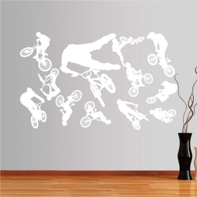 Wall stickers BMX