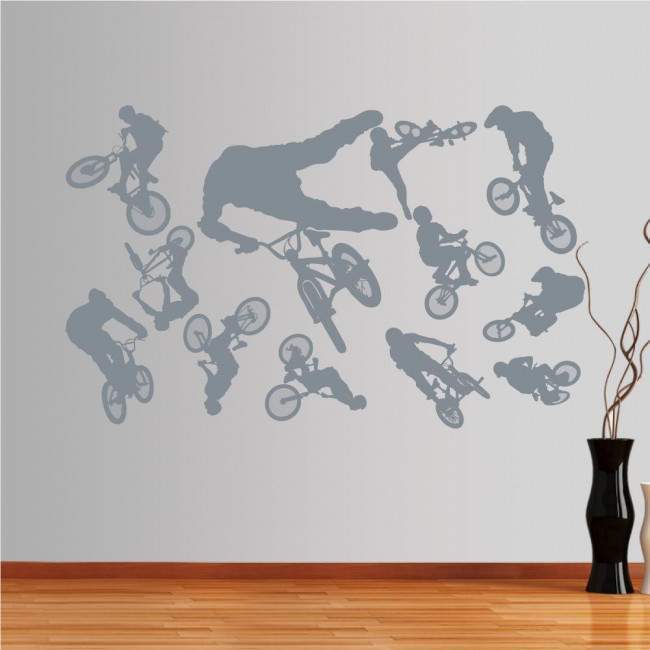 Wall stickers BMX