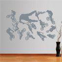 Wall stickers BMX