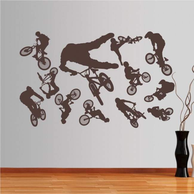 Wall stickers BMX