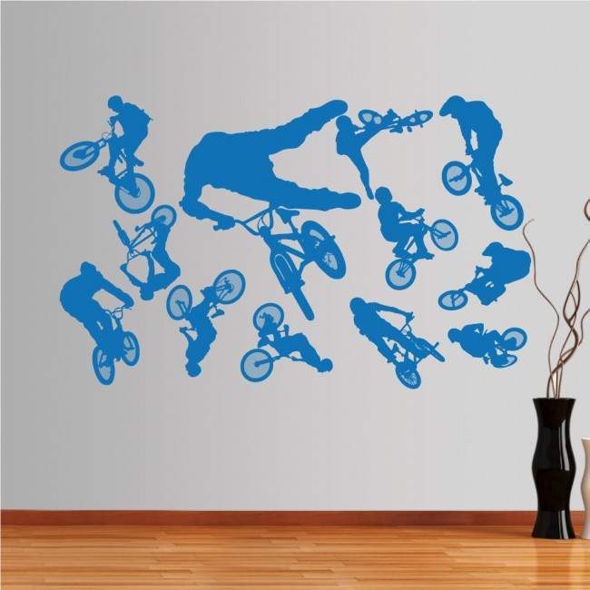 Wall stickers BMX