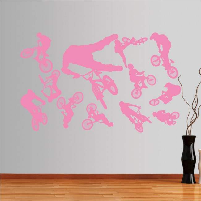 Wall stickers BMX