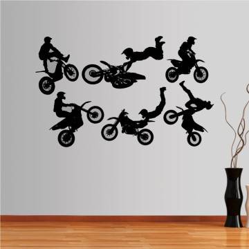 Wall stickers Figures moto 2