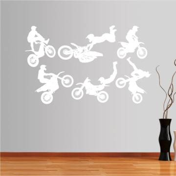 Wall stickers Figures moto 2 2