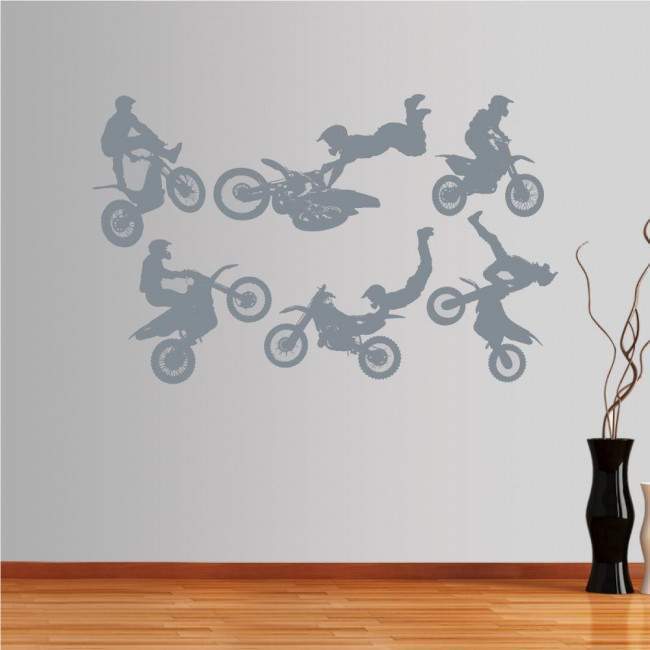 Wall stickers Figures moto 2
