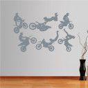Wall stickers Figures moto 2