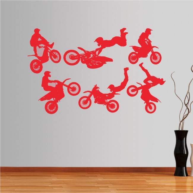 Wall stickers Figures moto 2