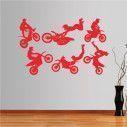 Wall stickers Figures moto 2