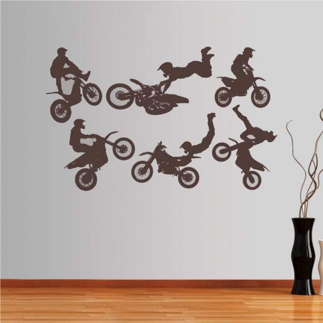 Wall stickers Figures moto 2
