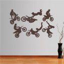 Wall stickers Figures moto 2