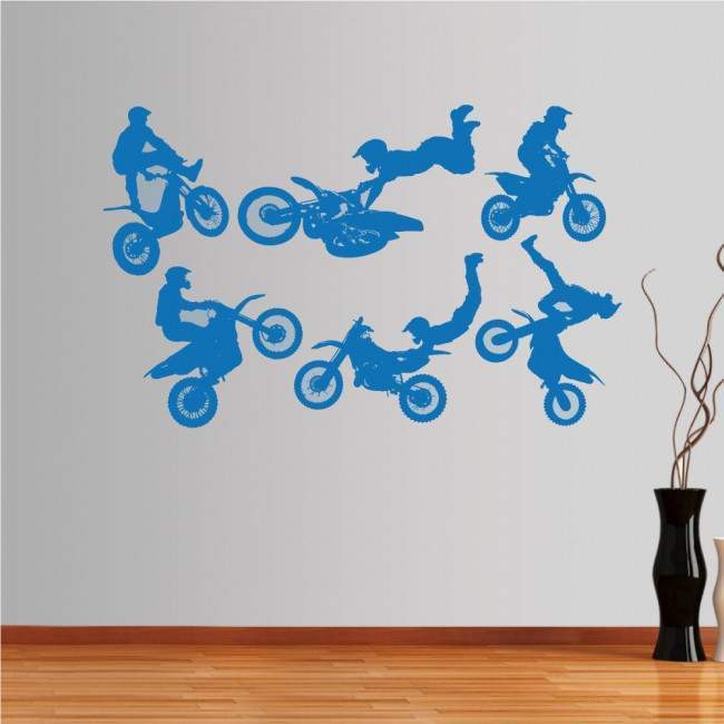 Wall stickers Figures moto 2