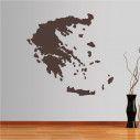 Wall stickers Map of Greece 