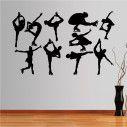 Wall stickers Ice skating figures
