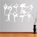 Wall stickers Ice skating figures