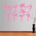 Wall stickers Ice skating figures