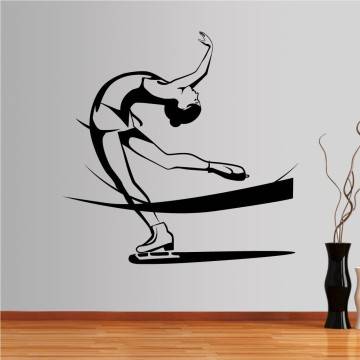 Wall stickers Ice skating