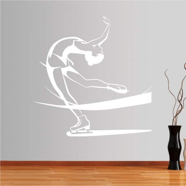 Wall stickers Ice skating