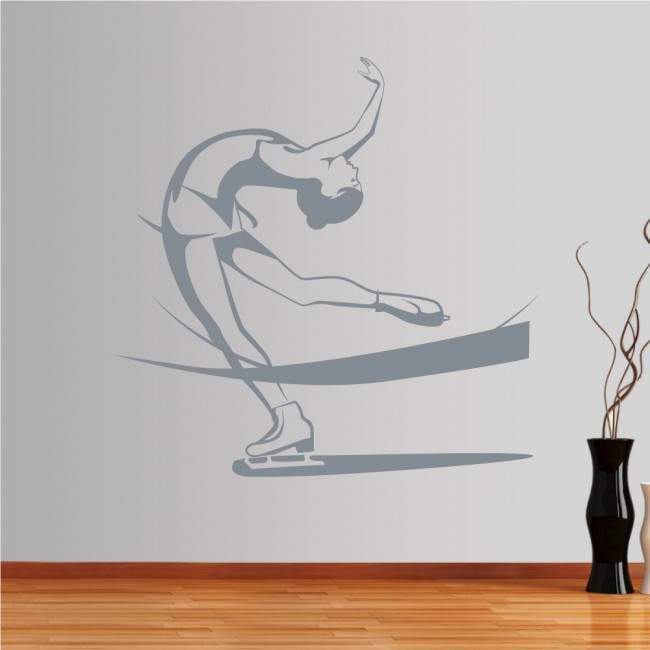 Wall stickers Ice skating