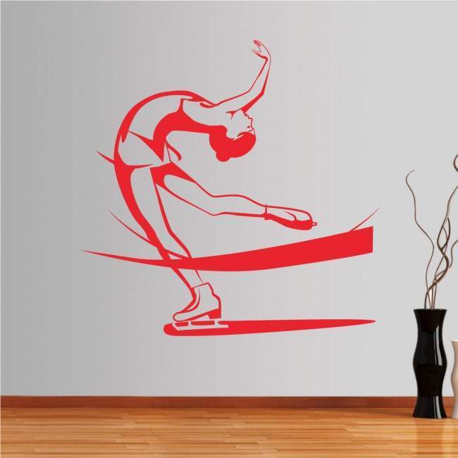 Wall stickers Ice skating