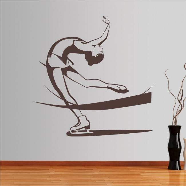 Wall stickers Ice skating