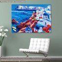 Canvas print Greek island landscape III