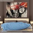 Canvas print Woman grunge portrait