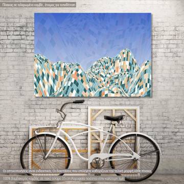 Canvas print Abstract wave