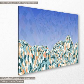 Canvas print Abstract wave 2