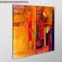 Canvas print Abstract geometric I, side
