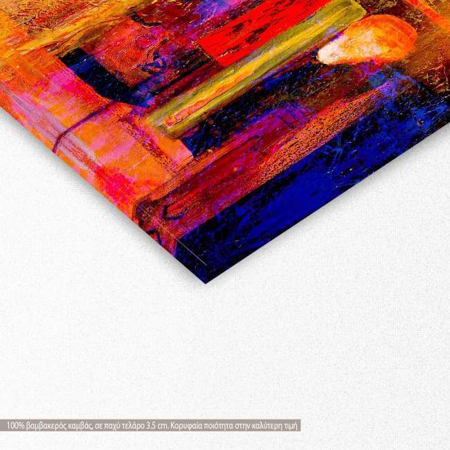 Canvas print Abstract geometric I, detail