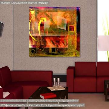 Canvas print Abstract geometric II