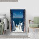 Canvas print Gate to Aegean sea