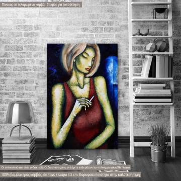 Canvas print Elegant lady II