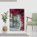Canvas print Old wooden door
