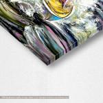Canvas print Turbulent waters, detail